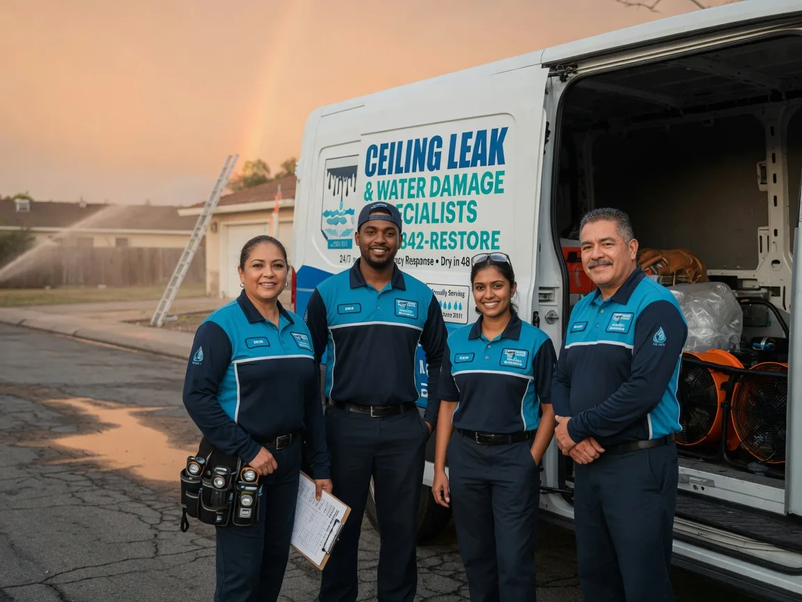 Ceiling Leak Cleanup company in Micro, NC